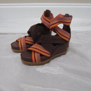 Sorel 6 Joanie II Strap Sandal Wedges